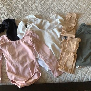 Girls leotard lot - Bloch leotards 4-6